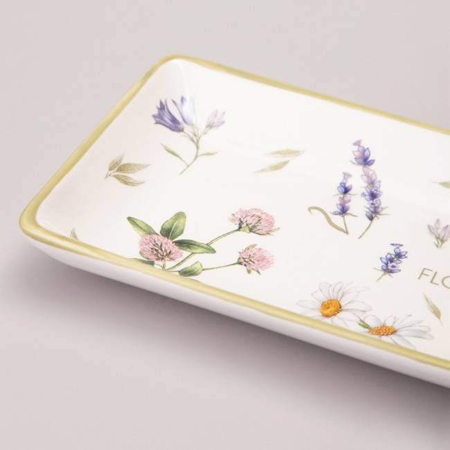 Блюдо agness "flower story" 28*12*3 см Agness (358-2167)