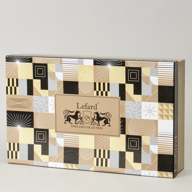 Кофейный набор lefard "coffee mania" на 6 пер. 12 пр. 180 мл Lefard (165-571)