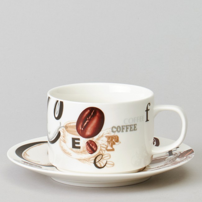 Кофейный набор lefard "coffee mania" на 6 пер. 12 пр. 180 мл Lefard (165-571)