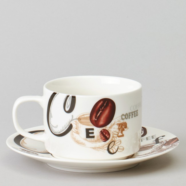 Кофейный набор lefard "coffee mania" на 6 пер. 12 пр. 180 мл Lefard (165-571)