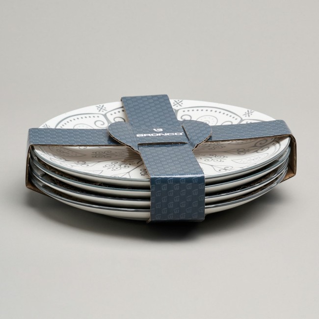 Набор тарелок закусочных bronco "dreams" из 32 шт. диаметр=20,5 см Bronco (582-124) Набор тарелок закусочных bronco "dreams" из 32 шт. диаметр=20,5 см Bronco (582-124)