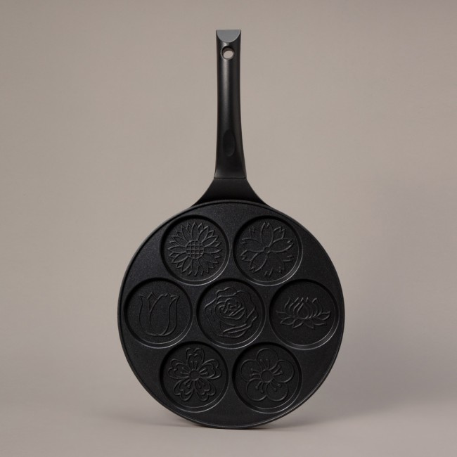 Сковорода agness "flower story" для оладий с антипригар.покрытием диаметр=26.5 см Agness (932-031) Сковорода agness "flower story" для оладий с антипригар.покрытием диаметр=26.5 см Agness (932-031)