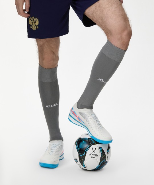 Бутсы зальные JÖGEL Evofly IN PRO White/blue (2117971)