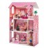 Деревянный кукольный домик "Монте-Роза", с мебелью 19 предметов в наборе, для кукол 30 см (PD318-03)