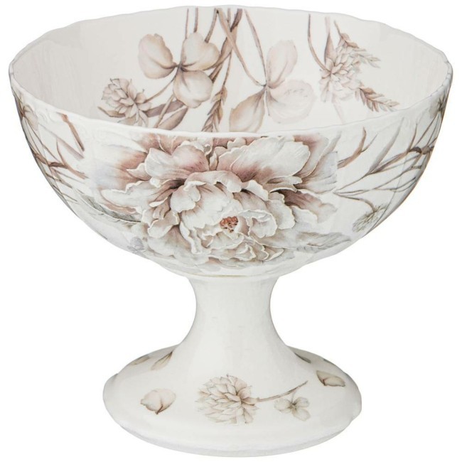 Ваза на ножке lefard "белый цветок" 13*11 см Lefard (86-2436) Ваза на ножке lefard "белый цветок" 13*11 см Lefard (86-2436)