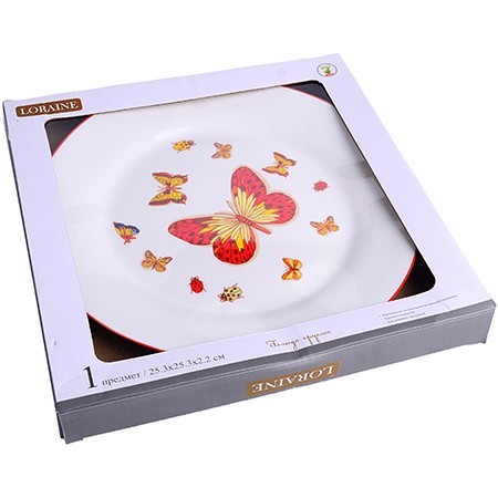 Блюдо круглое 25,5см Романтика доломит LR (30787) Блюдо круглое 25,5см Романтика доломит LR (30787)