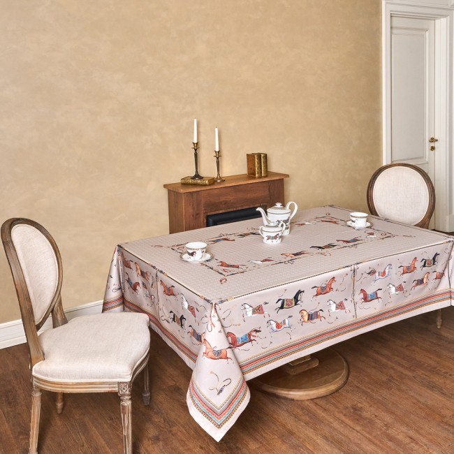 Скатерть "passage" 160х220см ,капучино,100% хлопок с пропиткой,твил Lefard (850-760-21) Скатерть "passage" 160х220см ,капучино,100% хлопок с пропиткой,твил Lefard (850-760-21)