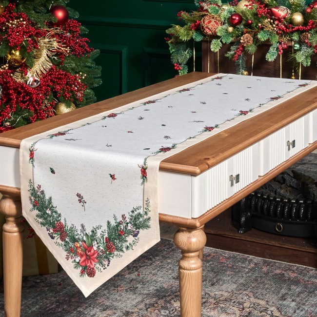 Дорожка на стол 45х400 cm "celebration", цвет: бежевый, tm lefard, полиэстер 100% Lefard (986-001-33) Дорожка на стол 45х400 cm "celebration", цвет: бежевый, tm lefard, полиэстер 100% Lefard (986-001-33)