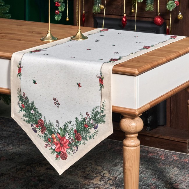 Дорожка на стол 45х400 cm "celebration", цвет: бежевый, tm lefard, полиэстер 100% Lefard (986-001-33) Дорожка на стол 45х400 cm "celebration", цвет: бежевый, tm lefard, полиэстер 100% Lefard (986-001-33)