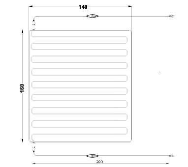 Электропростынь Pekatherm UP205D (53385)