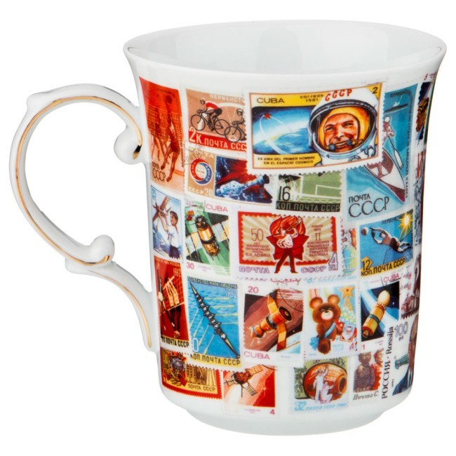 Кружка lefard "марки ссср" 500 мл Lefard (85-1485) Кружка lefard "марки ссср" 500 мл Lefard (85-1485)