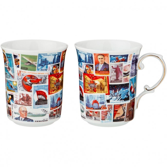 Кружка lefard "марки ссср" 500 мл Lefard (85-1485) Кружка lefard "марки ссср" 500 мл Lefard (85-1485)