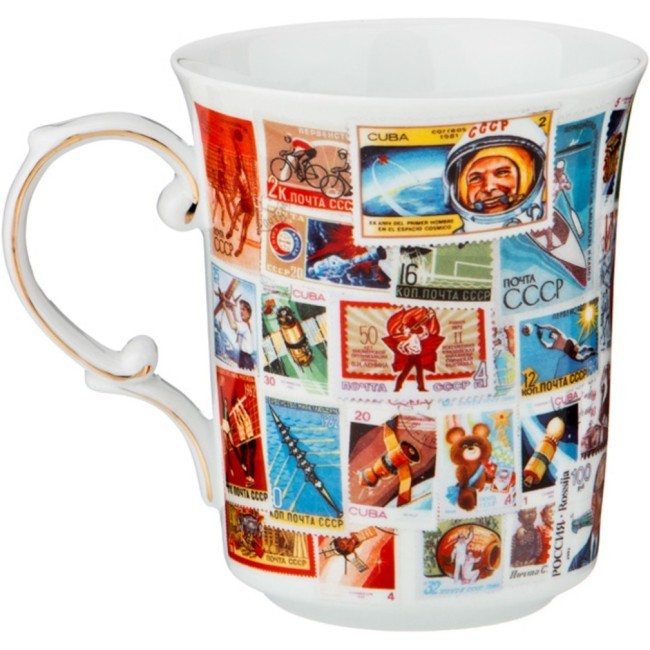 Кружка lefard "марки ссср" 500 мл Lefard (85-1485) Кружка lefard "марки ссср" 500 мл Lefard (85-1485)