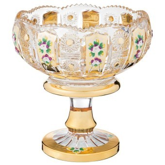 Конфетница "голден" диаметр=18,5 см. высота=20 см. Lefard (195-145) Конфетница "голден" диаметр=18,5 см. высота=20 см. Lefard (195-145)