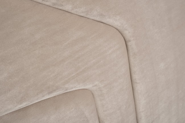 Кровать Lancy 180см, велюр серый 200*220*146см (TT-00009831)