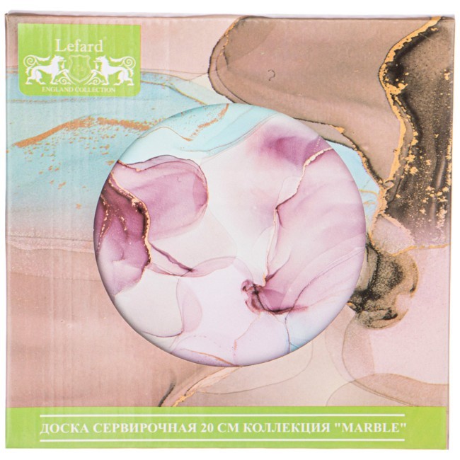 Доска сервировочная   коллекция "marble" 20 см Lefard (198-256)