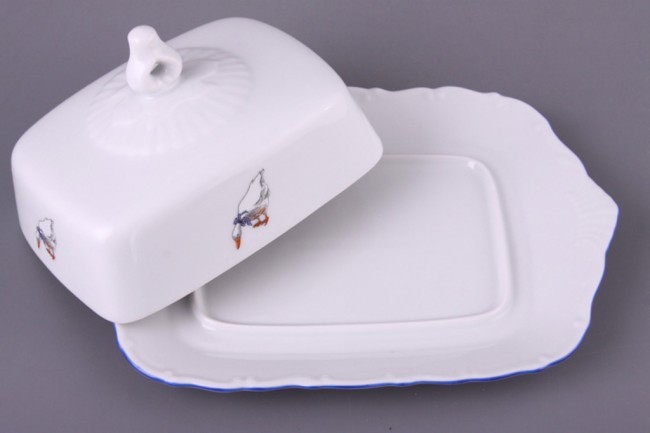 Масленка "гуси" 22*15*10 см.без упак. Moritz Zdekauer (D-655-056) Масленка "гуси" 22*15*10 см.без упак. Moritz Zdekauer (D-655-056)