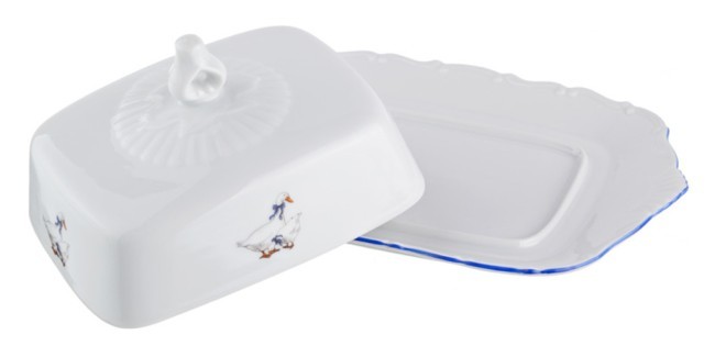 Масленка "гуси" 22*15*10 см.без упак. Moritz Zdekauer (D-655-056) Масленка "гуси" 22*15*10 см.без упак. Moritz Zdekauer (D-655-056)