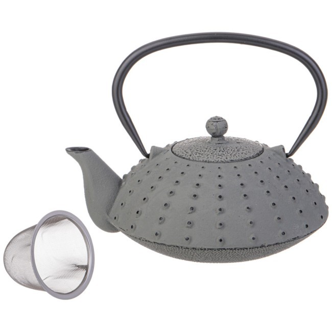 Заварочный чайник чугунный с эмалированным покрытием внутри 800 мл Lefard (734-1000) Заварочный чайник чугунный с эмалированным покрытием внутри 800 мл Lefard (734-1000)