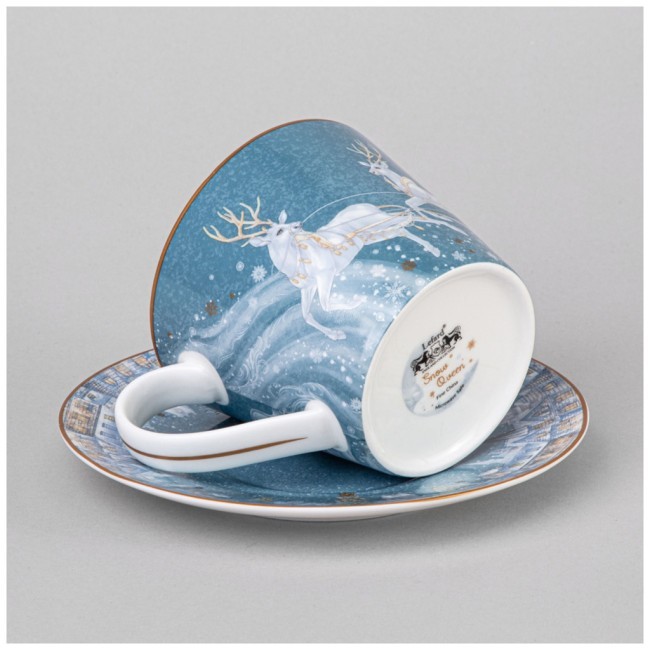 Чайная пара lefard "снежная королева" 300 мл Lefard (590-625)