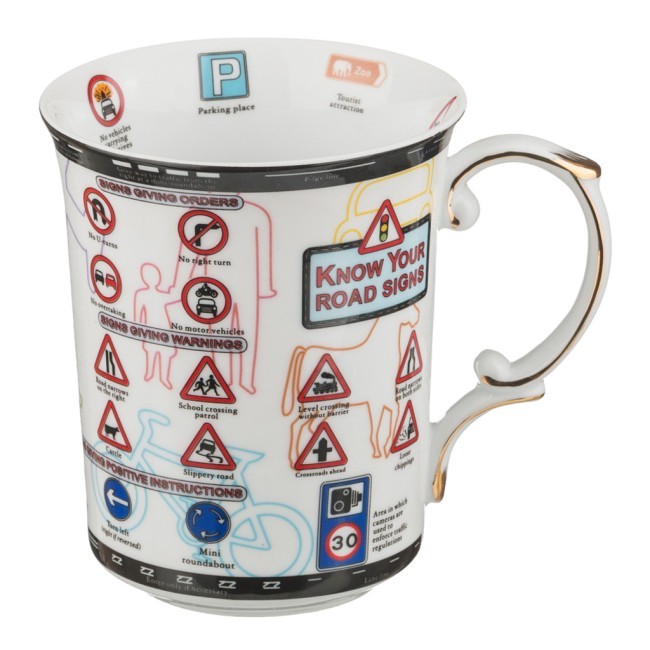 Кружка lefard "дорожные знаки" 500 мл Lefard (85-1092) Кружка lefard "дорожные знаки" 500 мл Lefard (85-1092)