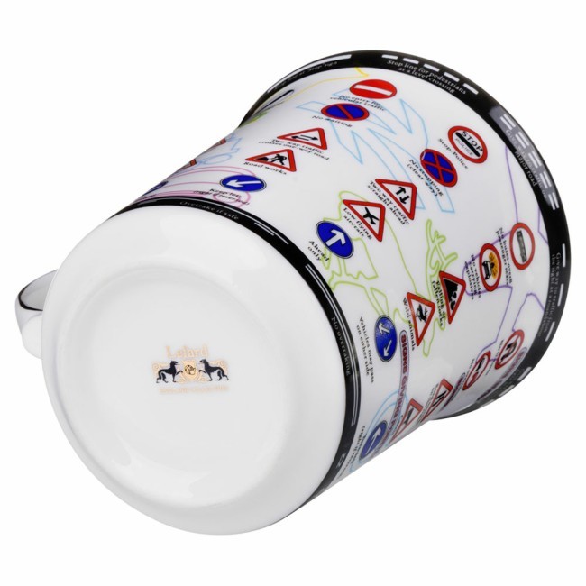 Кружка lefard "дорожные знаки" 500 мл Lefard (85-1092)