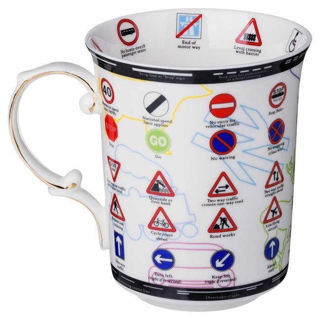 Кружка lefard "дорожные знаки" 500 мл Lefard (85-1092)