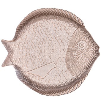 Блюдо "fish" sand 30х27х3,5см Bronco (336-090)
