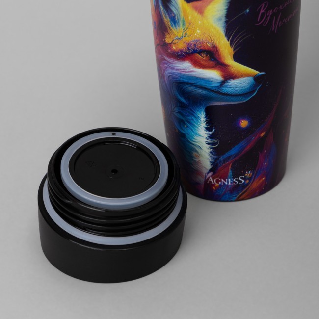 Термокружка agness "лиса" 360мл, колба нерж.сталь 18/10 Agness (709-110) Термокружка agness "лиса" 360мл, колба нерж.сталь 18/10 Agness (709-110)