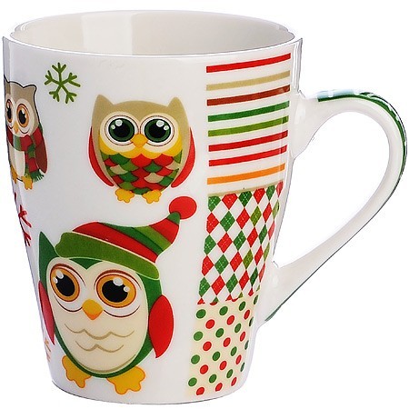 Кружка 340мл Совушки (мин. 4шт)LR (24447) Кружка 340мл Совушки (мин. 4шт)LR (24447)