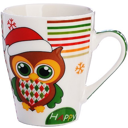 Кружка 340мл Совушки (мин. 4шт)LR (24447) Кружка 340мл Совушки (мин. 4шт)LR (24447)