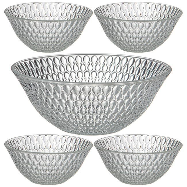 Набор салатников из 5 шт. "sohio" 1600 мл/300 мл Lefard (691-065)