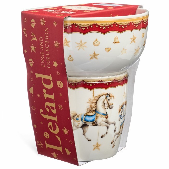 Набор для завтрака lefard "карусель", 2 пр.: салатник 500мл, кружка 360мл Lefard (260-1056) Набор для завтрака lefard "карусель", 2 пр.: салатник 500мл, кружка 360мл Lefard (260-1056)