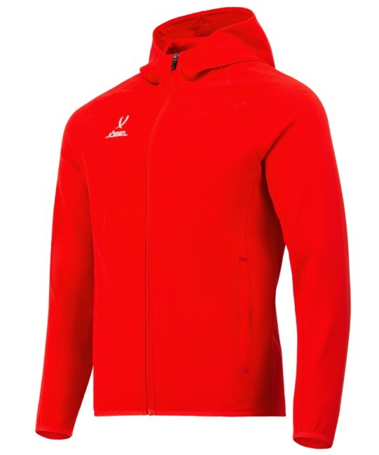 Худи на молнии JOGEL ESSENTIAL Athlete Hooded FZ Jacket, красный (2114047)