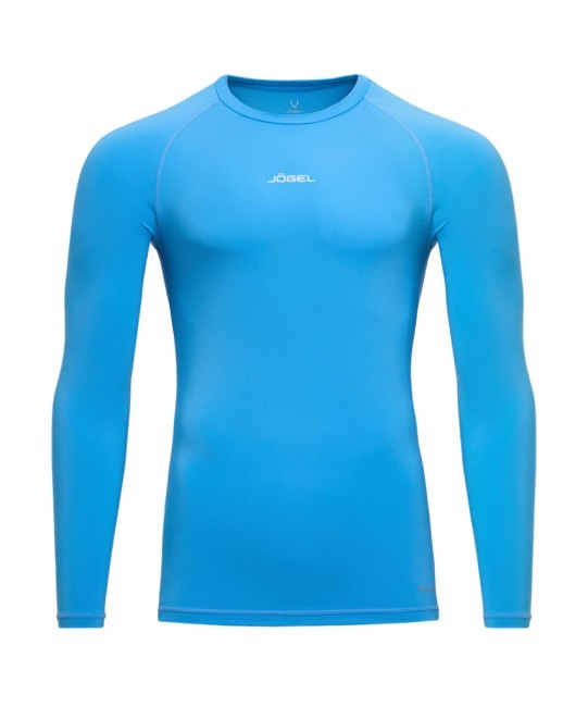 Футболка компрессионная с длинным рукавом JOGEL PerFormDRY Baselayer LS Tee, голубой (2117532) Футболка компрессионная с длинным рукавом JOGEL PerFormDRY Baselayer LS Tee, голубой (2117532)