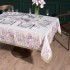 Скатерть "ирисы" 160х220см ,белый, 100% хлопок,твил пропитка Lefard (850-743-21) Скатерть "ирисы" 160х220см ,белый, 100% хлопок,твил пропитка Lefard (850-743-21)