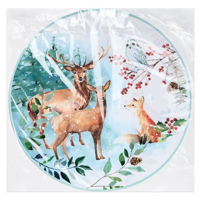 Набор подстановочных салфеток "зимняя сказка" из 4 шт., диаметр=38 см Lefard (771-151) Набор подстановочных салфеток "зимняя сказка" из 4 шт., диаметр=38 см Lefard (771-151)
