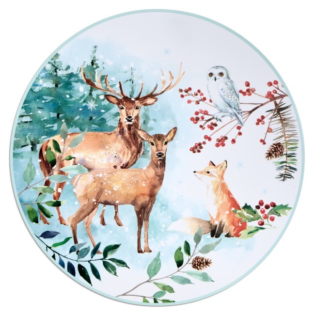 Набор подстановочных салфеток "зимняя сказка" из 4 шт., диаметр=38 см Lefard (771-151) Набор подстановочных салфеток "зимняя сказка" из 4 шт., диаметр=38 см Lefard (771-151)