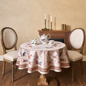 Скатерть круглая "passage"150 см ,капучино, 100% хлопок ,твил Lefard (850-760-24) Скатерть круглая "passage"150 см ,капучино, 100% хлопок ,твил Lefard (850-760-24)