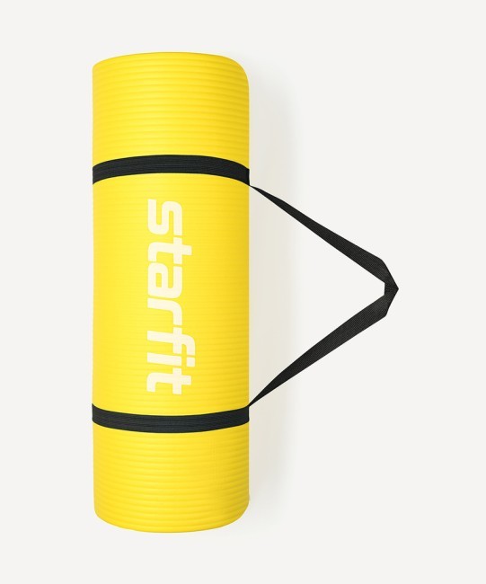 БЕЗ УПАКОВКИ Коврик для йоги и фитнеса STARFIT FM-301, NBR, 183x61x1,5 см, желтый (2134155) БЕЗ УПАКОВКИ Коврик для йоги и фитнеса STARFIT FM-301, NBR, 183x61x1,5 см, желтый (2134155)
