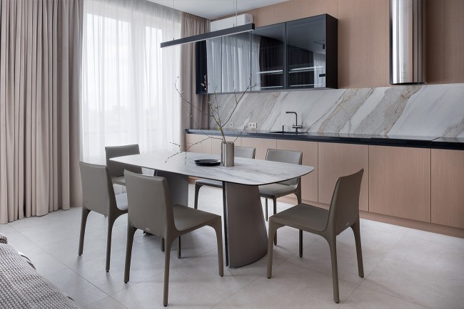 Стул обеденный экокожа бежевый 56*48*81см (TT-00013064)