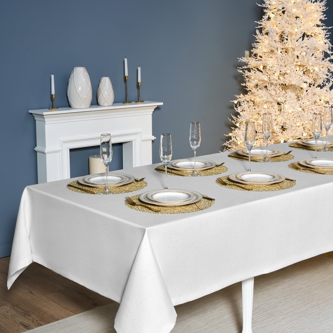 Скатерть 160х400 cm прямоугольная, "феерия. серебро", цвет: белый, tm lefard, полиэстер 100% (кор=1 Lefard (986-004-23) Скатерть 160х400 cm прямоугольная, "феерия. серебро", цвет: белый, tm lefard, полиэстер 100% (кор=1 Lefard (986-004-23)