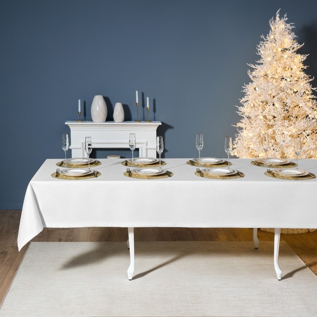 Скатерть 160х400 cm прямоугольная, "феерия. серебро", цвет: белый, tm lefard, полиэстер 100% (кор=1 Lefard (986-004-23) Скатерть 160х400 cm прямоугольная, "феерия. серебро", цвет: белый, tm lefard, полиэстер 100% (кор=1 Lefard (986-004-23)
