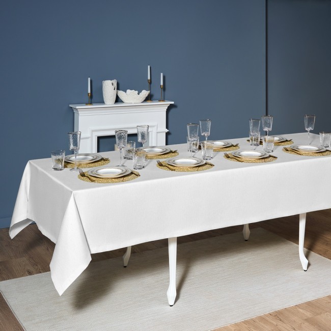 Скатерть 160х400 cm прямоугольная, "феерия. серебро", цвет: белый, tm lefard, полиэстер 100% (кор=1 Lefard (986-004-23) Скатерть 160х400 cm прямоугольная, "феерия. серебро", цвет: белый, tm lefard, полиэстер 100% (кор=1 Lefard (986-004-23)