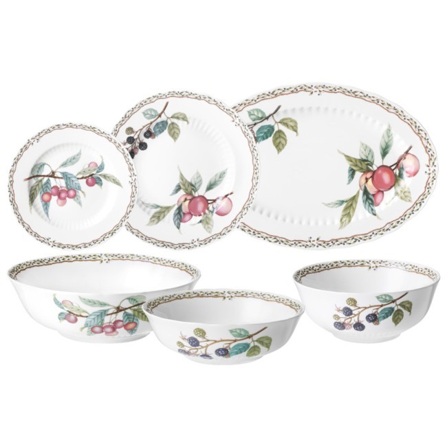 Сервиз обеденный lefard "fruit garden" на 6 пер. 23 пр. Lefard (590-651) Сервиз обеденный lefard "fruit garden" на 6 пер. 23 пр. Lefard (590-651)