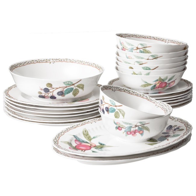 Сервиз обеденный lefard "fruit garden" на 6 пер. 23 пр. Lefard (590-651) Сервиз обеденный lefard "fruit garden" на 6 пер. 23 пр. Lefard (590-651)