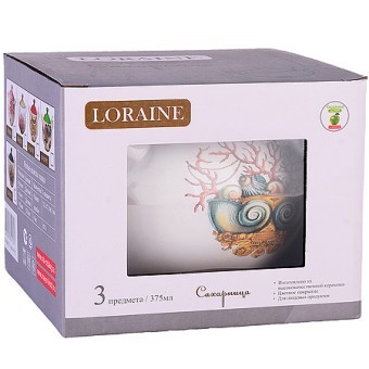 Сахарница с крышкой 375мл с ложкой 3пр Страна чудес LR (30812) Сахарница с крышкой 375мл с ложкой 3пр Страна чудес LR (30812)