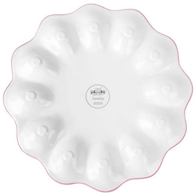 Блюдо для 12 яиц lefard "sunday" 27,5*27,5*2 см Lefard (358-2384)