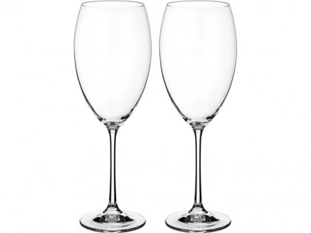 Набор бокалов для вина из 2 шт. "grandioso" 600 мл высота=26 см Crystalex (674-629)
