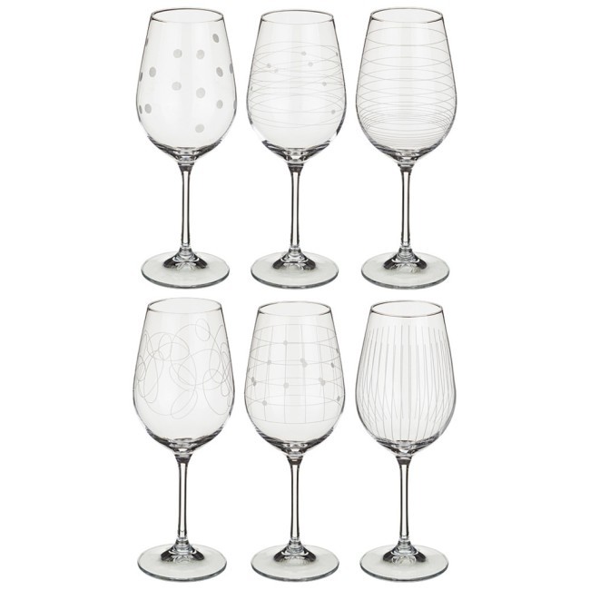 Набор бокалов для вина из 6 шт. "виола микс" 450 мл высота=24 см Bohemia Crystal (674-417) Набор бокалов для вина из 6 шт. "виола микс" 450 мл высота=24 см Bohemia Crystal (674-417)